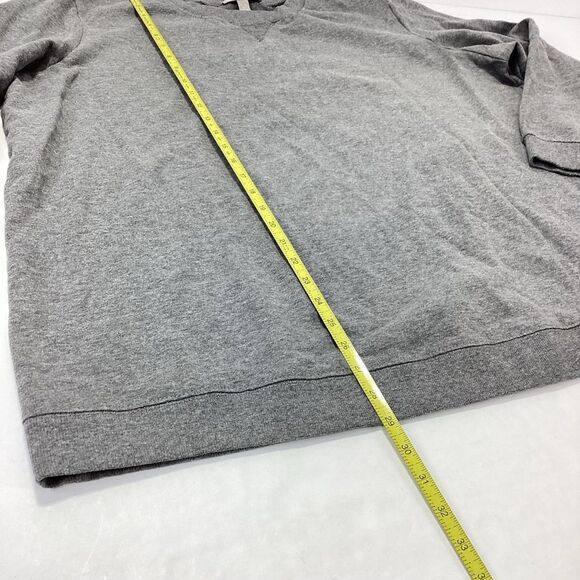 Woman Within Pullover Sweatshirt Gray 4X - Picture 6 of 8